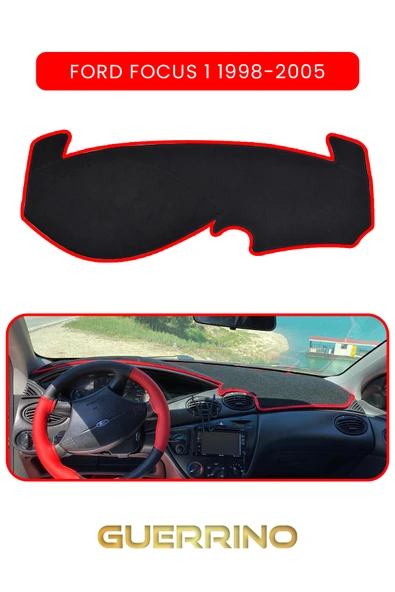Guerrino  FORD Focus 1 (1998-2005)TORPİDO KORUMA HALISI KIRMIZI KENAR ürün görseli