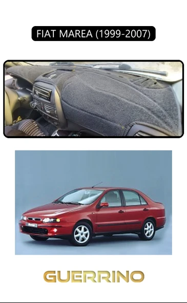 Guerrino  FIAT MAREA 1999-2007TORPİDO KORUMA HALISI SİYAH KENAR ürün görseli