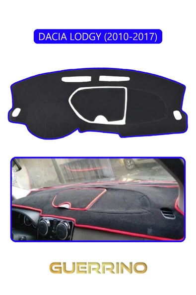 Guerrino  DACIA LODGY 2010-2017TORPİDO KORUMA HALISI MAVİ KENAR ürün görseli