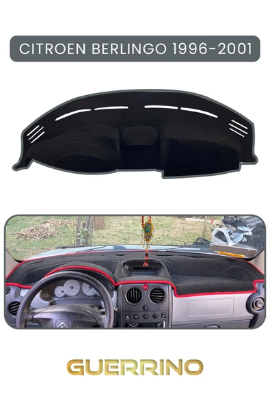 Guerrino  CITROEN BERLİNGO 1996-2006TORPİDO KORUMA HALISI GRİ KENAR ürün görseli