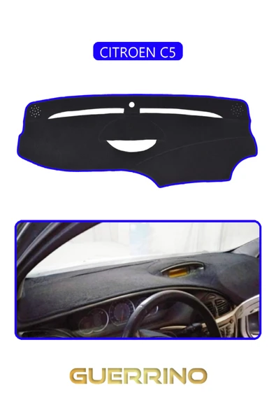 Guerrino  CITROEN C5TORPİDO KORUMA HALISI MAVİ KENAR ürün görseli