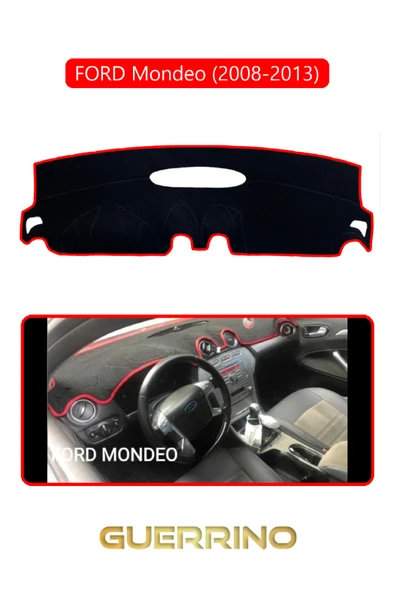 Guerrino  FORD Mondeo (2008-2013)TORPİDO KORUMA HALISI KIRMIZI KENAR ürün görseli