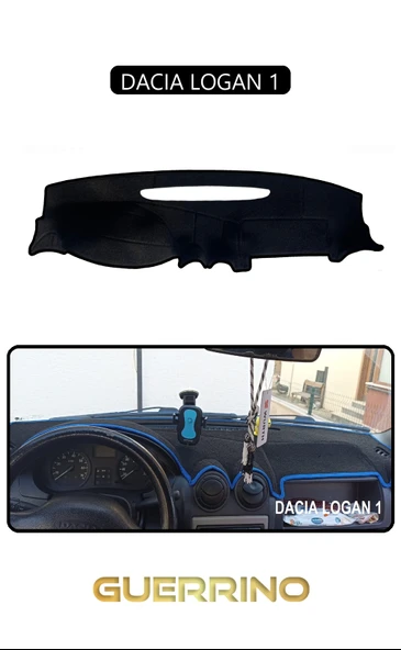 Guerrino DACIA LOGAN 1TORPİDO KORUMA HALISI SİYAH KENAR