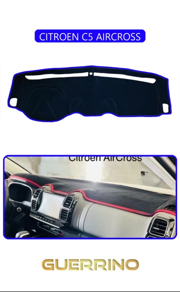 Guerrino  CITROEN C5 AIRCROSSTORPİDO KORUMA HALISI MAVİ KENAR ürün görseli