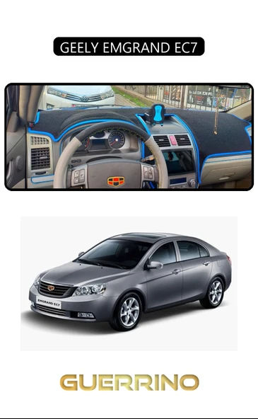 Guerrino  GEELY EMGRAND EC7TORPİDO KORUMA HALISI SİYAH KENAR ürün görseli