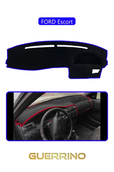 Guerrino  FORD EscortTORPİDO KORUMA HALISI MAVİ KENAR ürün görseli