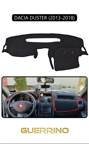Guerrino  DACIA DUSTER 2013-2018TORPİDO KORUMA HALISI SİYAH KENAR ürün görseli