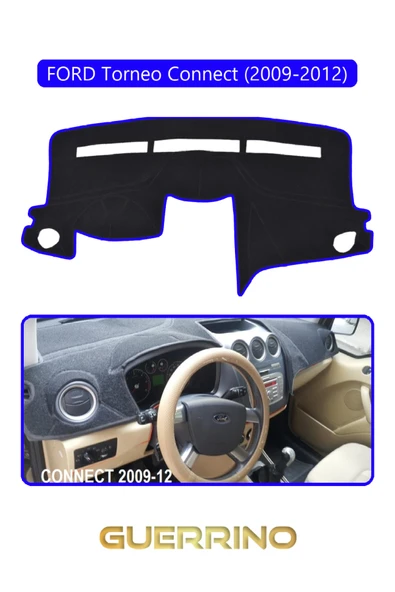 Guerrino  FORD Torneo Connect (2009-2012)TORPİDO KORUMA HALISI MAVİ KENAR ürün görseli
