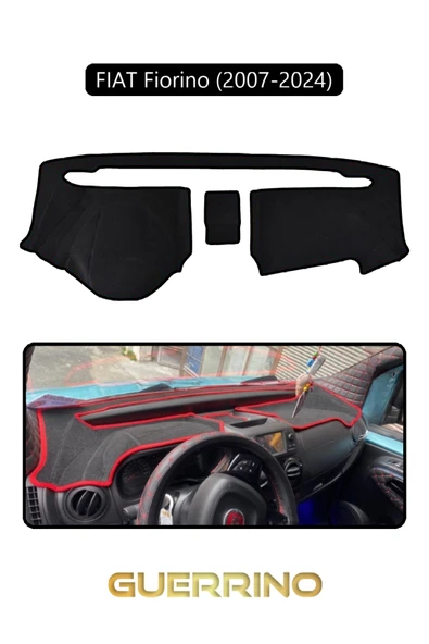 Guerrino  FIAT Fiorino 2007-2020   Modellerine Uygun   eski TORPİDO KORUMA HALISI SİYAH KENAR ürün görseli