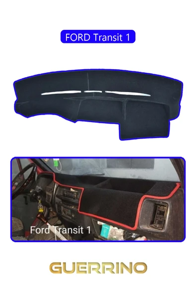 Guerrino  FORD Transit 1TORPİDO KORUMA HALISI MAVİ KENAR ürün görseli