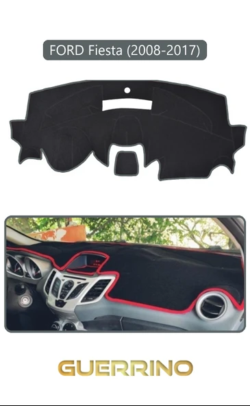 Guerrino  FORD Fiesta (2008-2017)TORPİDO KORUMA HALISI GRİ KENAR ürün görseli