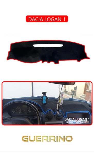 Guerrino  DACIA LOGAN 1TORPİDO KORUMA HALISI KIRMIZI KENAR ürün görseli