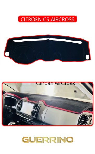 Guerrino  CITROEN C5 AIRCROSSTORPİDO KORUMA HALISI KIRMIZI KENAR ürün görseli