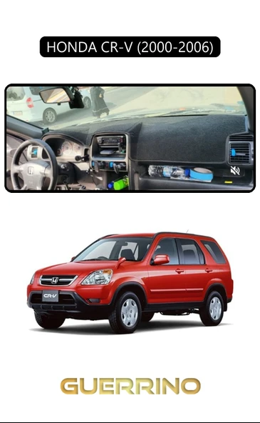 Guerrino  HONDA CR-V 2000-2006TORPİDO KORUMA HALISI SİYAH KENAR ürün görseli