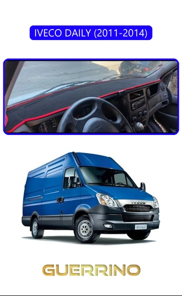 Guerrino  IVECO DAILY 2011-2014TORPİDO KORUMA HALISI MAVİ KENAR ürün görseli
