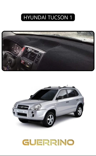 Guerrino  HYUNDAİ TUCSON 1TORPİDO KORUMA HALISI SİYAH KENAR ürün görseli