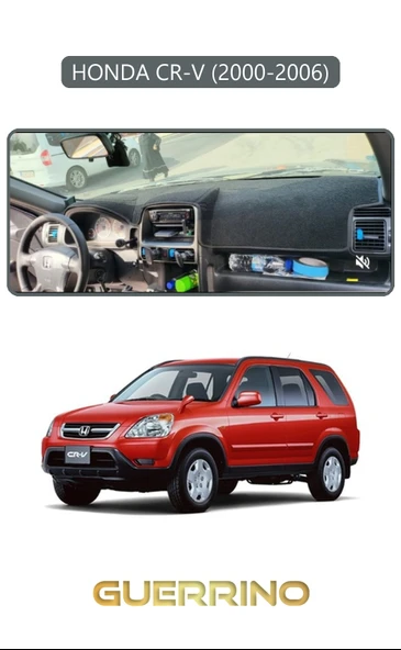 Guerrino  HONDA CR-V 2000-2006TORPİDO KORUMA HALISI GRİ KENAR ürün görseli