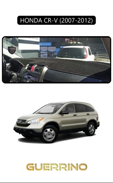 Guerrino  HONDA CR-V 2007-2012TORPİDO KORUMA HALISI SİYAH KENAR ürün görseli