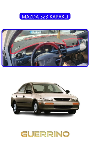 Guerrino  MAZDA 323 KAPAKLITORPİDO KORUMA HALISI MAVİ KENAR ürün görseli