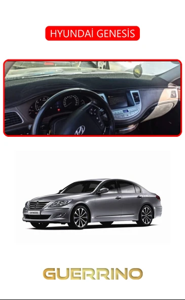 Guerrino  HYUNDAİ GENESİSTORPİDO KORUMA HALISI KIRMIZI KENAR ürün görseli
