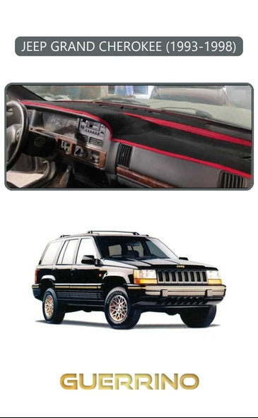 Guerrino  JEEP GRAND CHEROKEE 1993-1998TORPİDO KORUMA HALISI GRİ KENAR ürün görseli