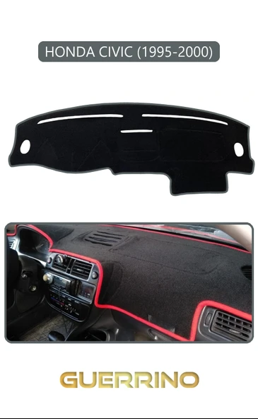 Guerrino  HONDA CIVIC 1995-2000TORPİDO KORUMA HALISI GRİ KENAR ürün görseli