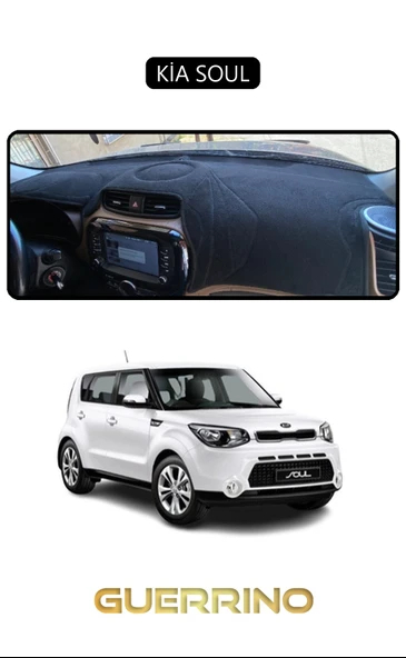 Guerrino  KİA SOULTORPİDO KORUMA HALISI SİYAH KENAR ürün görseli