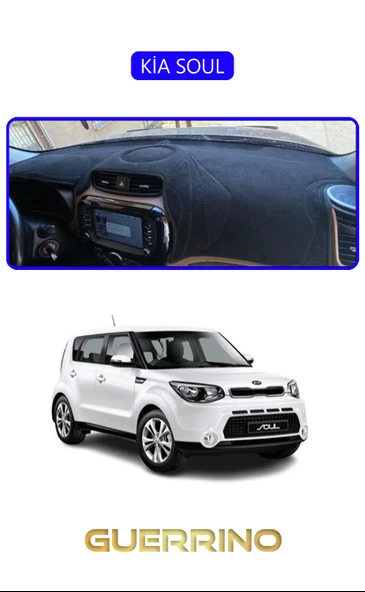 Guerrino  KİA SOULTORPİDO KORUMA HALISI MAVİ KENAR ürün görseli