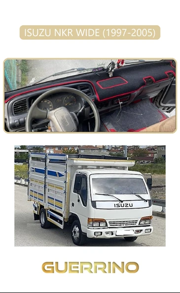 Guerrino  ISUZU NKR WIDE 1997 - 2005TORPİDO KORUMA HALISI BEJ KENAR ürün görseli