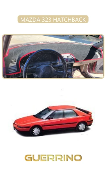 Guerrino  MAZDA 323 HATCHBACKTORPİDO KORUMA HALISI BEJ KENAR ürün görseli