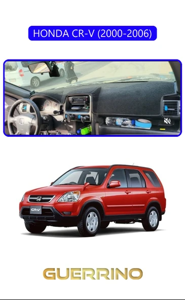 Guerrino  HONDA CR-V 2000-2006TORPİDO KORUMA HALISI MAVİ KENAR ürün görseli