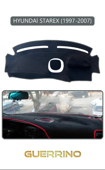 Guerrino  HYUNDAİ STAREX 1997-2007TORPİDO KORUMA HALISI SİYAH KENAR ürün görseli