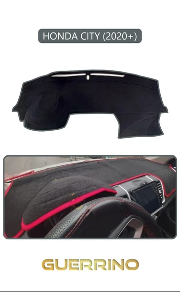 Guerrino  HONDA CITY 2020+TORPİDO KORUMA HALISI GRİ KENAR ürün görseli