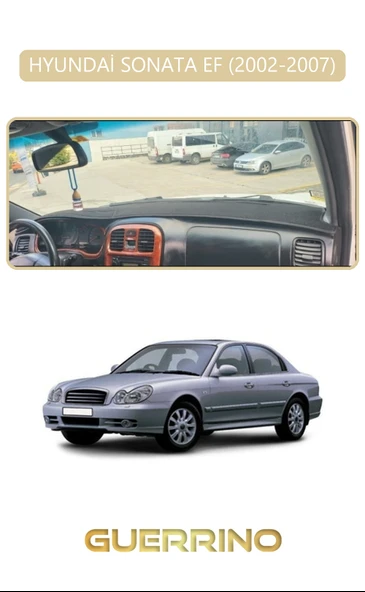Guerrino  HYUNDAİ SONATA EF 2002-2007TORPİDO KORUMA HALISI BEJ KENAR ürün görseli