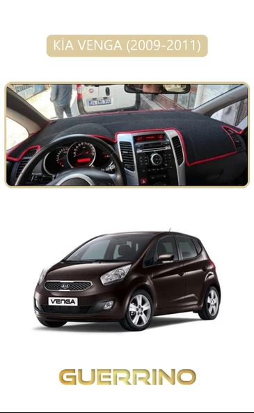 Guerrino  KİA VENGA 2009-2011TORPİDO KORUMA HALISI BEJ KENAR ürün görseli