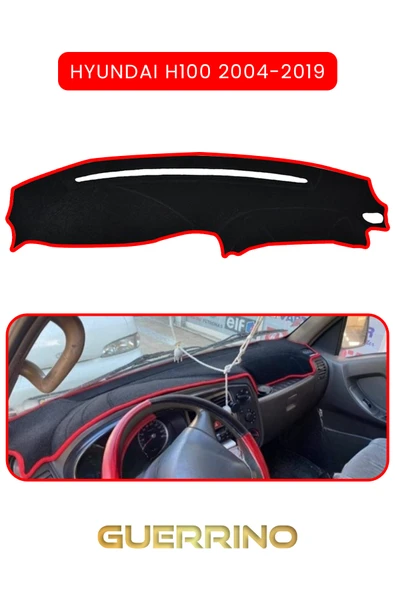 Guerrino  HYUNDAİ H100 2004-2019TORPİDO KORUMA HALISI KIRMIZI KENAR ürün görseli