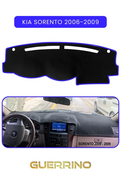 Guerrino  KİA SORENTO 2006-2009TORPİDO KORUMA HALISI MAVİ KENAR ürün görseli
