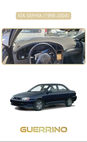 Guerrino  KİA SEPHİA 1998-2004TORPİDO KORUMA HALISI BEJ KENAR ürün görseli