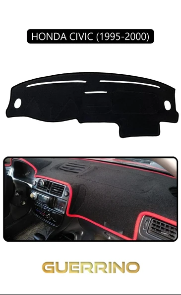 Guerrino  HONDA CIVIC 1995-2000TORPİDO KORUMA HALISI SİYAH KENAR ürün görseli