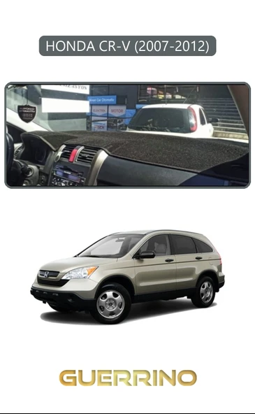 Guerrino  HONDA CR-V 2007-2012TORPİDO KORUMA HALISI GRİ KENAR ürün görseli