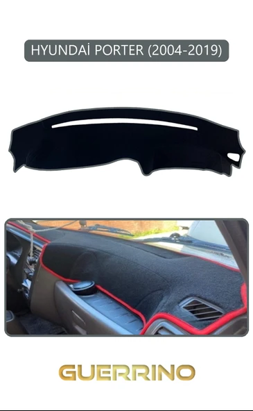 Guerrino  HYUNDAİ PORTER 2004-2019TORPİDO KORUMA HALISI GRİ KENAR ürün görseli