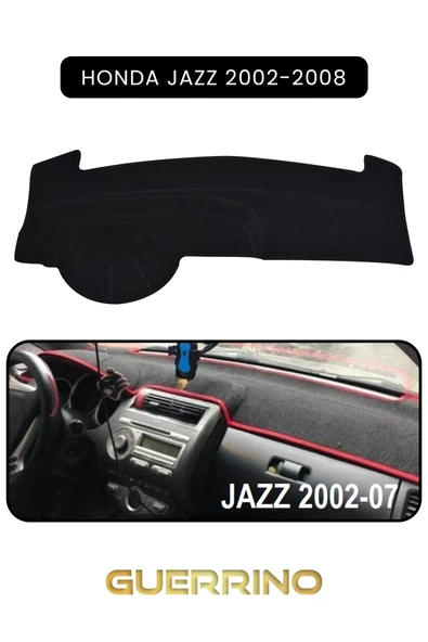 Guerrino  HONDA JAZZ 2002-2008TORPİDO KORUMA HALISI SİYAH KENAR ürün görseli