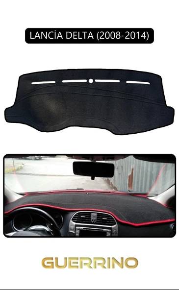 Guerrino  LANCİA DELTA 2008-2014TORPİDO KORUMA HALISI SİYAH KENAR ürün görseli