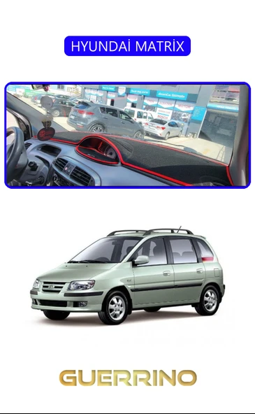 Guerrino  HYUNDAİ MATRİXTORPİDO KORUMA HALISI MAVİ KENAR ürün görseli