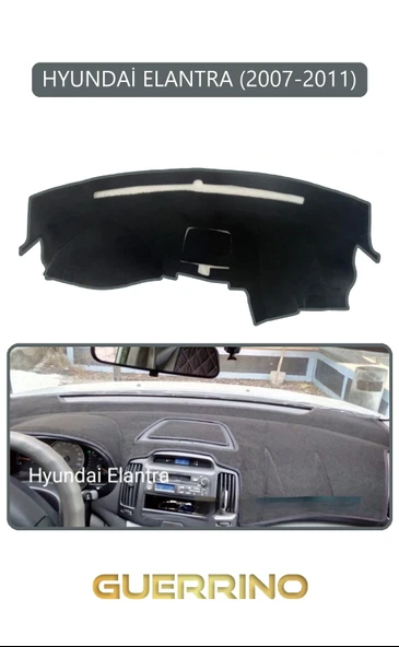 Guerrino  HYUNDAİ ELANTRA 2007-2011TORPİDO KORUMA HALISI GRİ KENAR ürün görseli