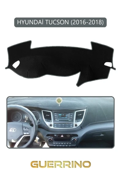 Guerrino  HYUNDAİ TUCSON 2016-2018TORPİDO KORUMA HALISI GRİ KENAR ürün görseli