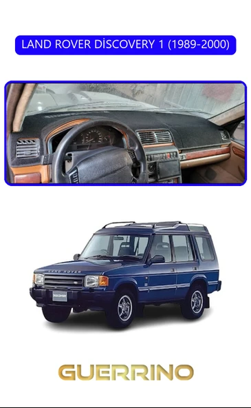 Guerrino  LAND ROVER DİSCOVERY 1 1989-2000TORPİDO KORUMA HALISI MAVİ KENAR ürün görseli
