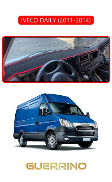Guerrino  IVECO DAILY 2011-2014TORPİDO KORUMA HALISI KIRMIZI KENAR ürün görseli