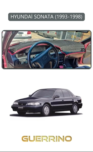 Guerrino  HYUNDAİ SONATA 1993-1998TORPİDO KORUMA HALISI GRİ KENAR ürün görseli
