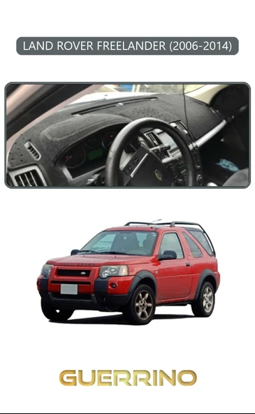 Guerrino  LAND ROVER FREELANDER 2006-2014TORPİDO KORUMA HALISI GRİ KENAR ürün görseli